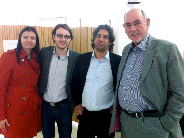 avec Francesca de la Rosa, Antoine Lesecq et Mehdi Benlahcen