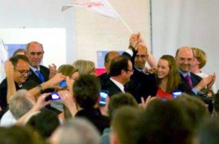 François Hollande à Londres