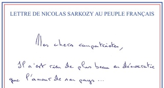 La Lettre de Nicolas Sarkozy