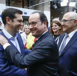 Hollande Tsipras