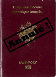 Passeport annulé